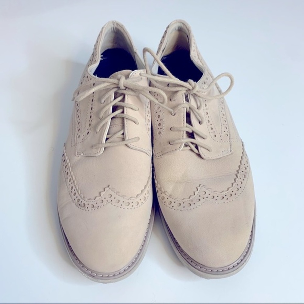 Cole Haan Shortwing Oxford Sneakers in‎ Pumice Stone Nubuck Size 8.5